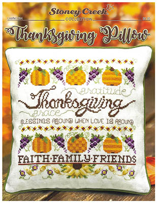 Thanksgiving Pillow - Cross Stitch Pattern