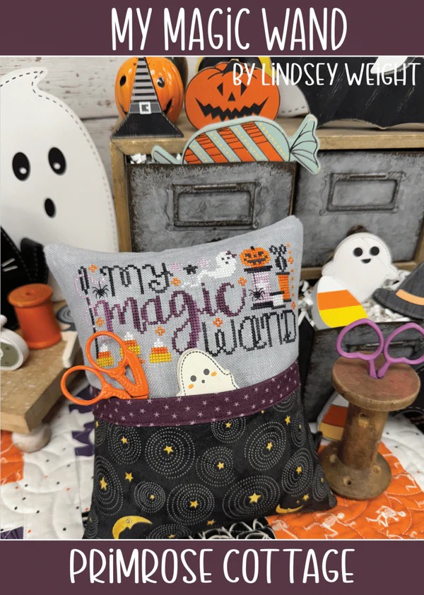 My Magic Wand - Halloween Cross Stitch Pattern