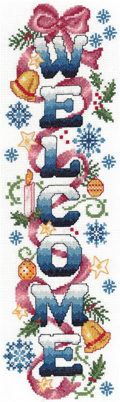 Winter Welcome - Christmas Cross Stitch Pattern