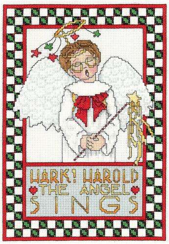 Hark! Harold The Angel Sings - Cross Stitch Pattern