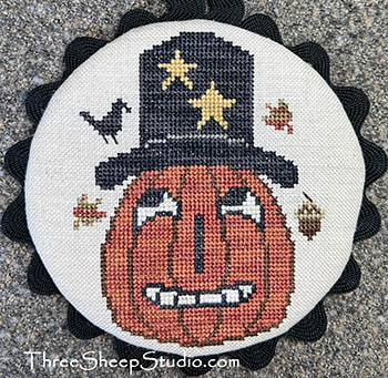 Mischievous Jack - Halloween Cross Stitch Pattern