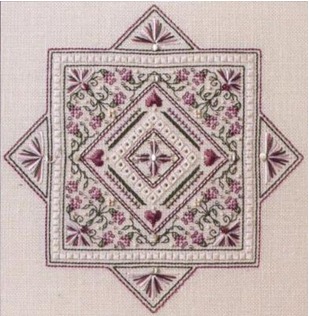 Lavender Radiance - Cross Stitch Pattern