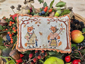 Alma's Autumn Amble - Cross Stitch Pattern