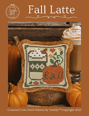 Fall Latte - Cross Stitch Pattern