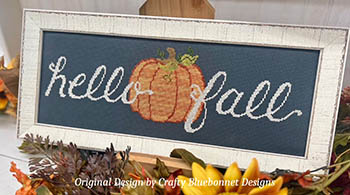 Hello Fall - Cross Stitch Pattern
