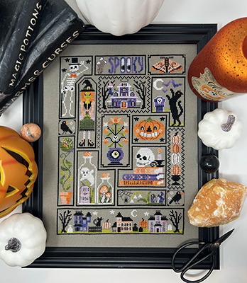 Spooky Night - Halloween Cross Stitch Pattern