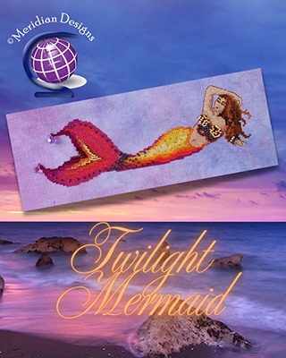 Twilight Mermaid - Cross Stitch Pattern