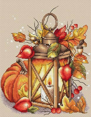 Autumn's Glow - Cross Stitch Pattern