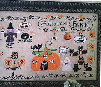 Halloween Farm - Cross Stitch Pattern