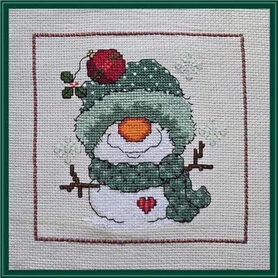 Sammy Snowbottom - Christmas Cross Stitch Pattern