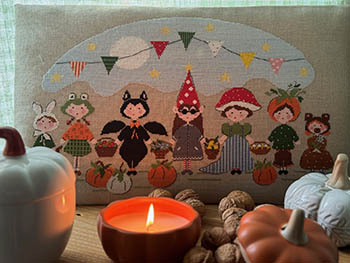 Spooky Night - Halloween Cross Stitch Pattern