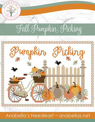 Fall Pumpkin Picking - Cross Stitch Pattern