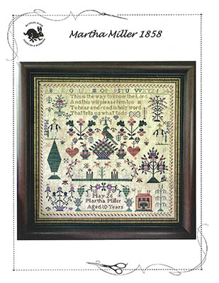 Martha Miller 1858 - Cross Stitch Pattern