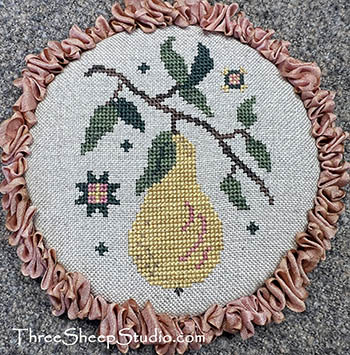 Bartlett Pear - Cross Stitch Pattern