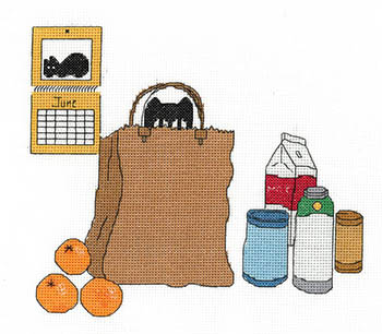 Paws & Produce - Cross Stitch Pattern