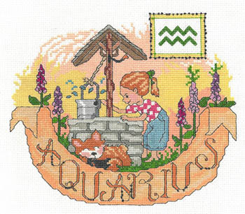 Aquarius - Cross Stitch Pattern
