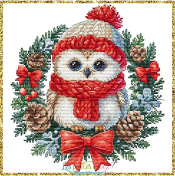 Owl Christmas - Cross Stitch Pattern
