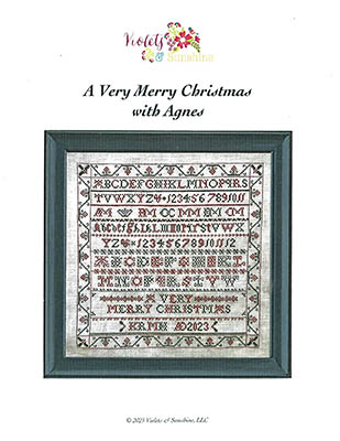 A Very Merry Christmas With Agnes - Cross Stitch Pattern