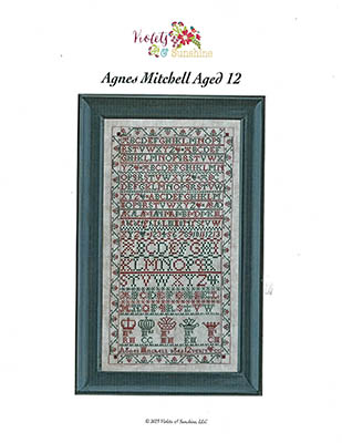 Agnes Mitchell Aged 12 - Cross Stitch Pattern