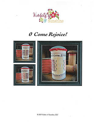 O Come Rejoice - Christmas Cross Stitch Pattern