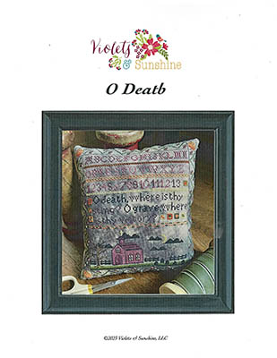 O Death - Halloween Cross Stitch Pattern