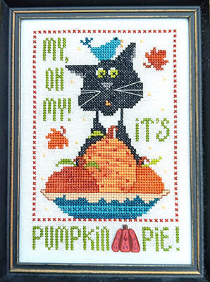 My, Oh My! It's Pumpkin Pie - Thanksgiving Pattern