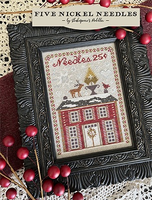Five Nickel Needles - Christmas Cross Stitch Pattern