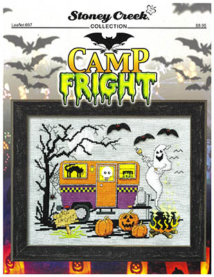 Camp Fright  - Halloween Cross Stitch Pattern