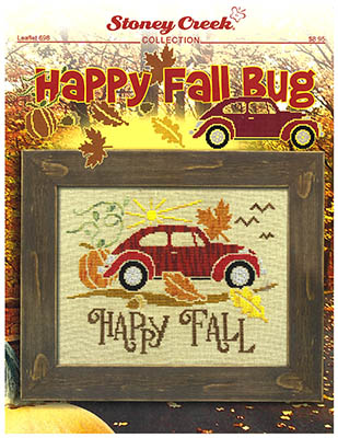 Happy Fall Bug - Cross Stitch Pattern