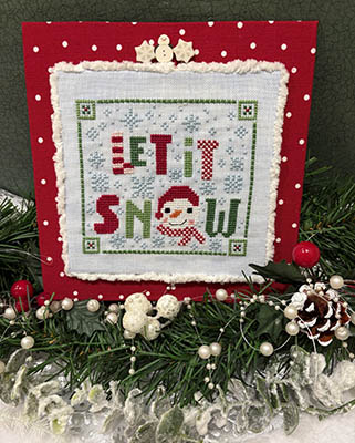 Let It Snow - Cross Stitch Pattern