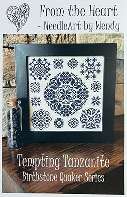 Tempting Tanzanite - Cross Stitch Pattern