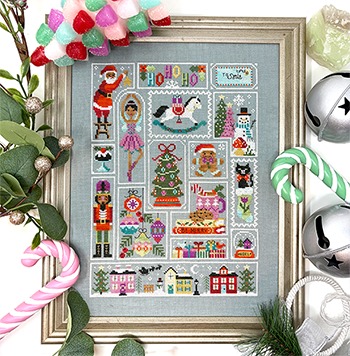 Ho Ho Holiday - Christmas Cross Stitch Pattern