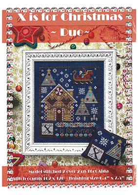 X Is For Christmas Duo - Cross Stitch Pattern