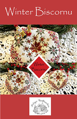 Winter Biscornu - Christmas Cross Stitch Pattern