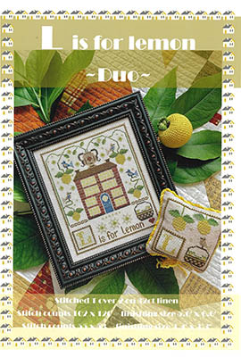 L Is For Lemon Duo - Cross Stitch Pattern