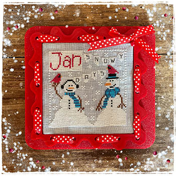 January - Cross Stitch Pattern