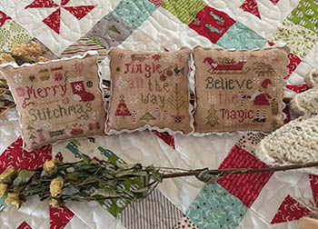 Stitch, Jingle And Be Merry - Christmas Cross Stitch Pattern