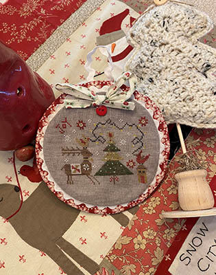 With Love And A Little Help - Christmas Cross Stitch Pattern
