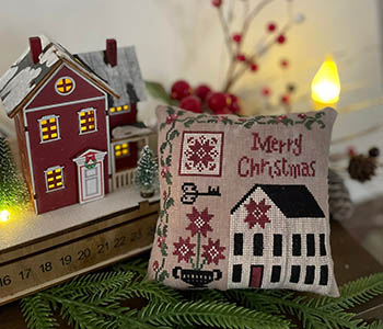 Merry Christmas House  - Cross Stitch Pattern