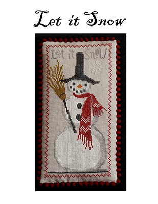 Let It Snow - Cross Stitch Pattern