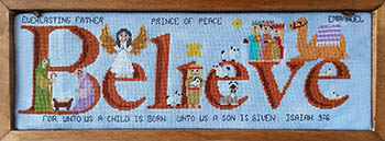 Believe In Christmas - Cross Stitch Pattern