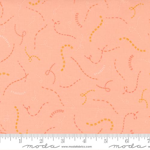 Sew Wonderful Peachy - Stitch In Time - Quilt Fabric