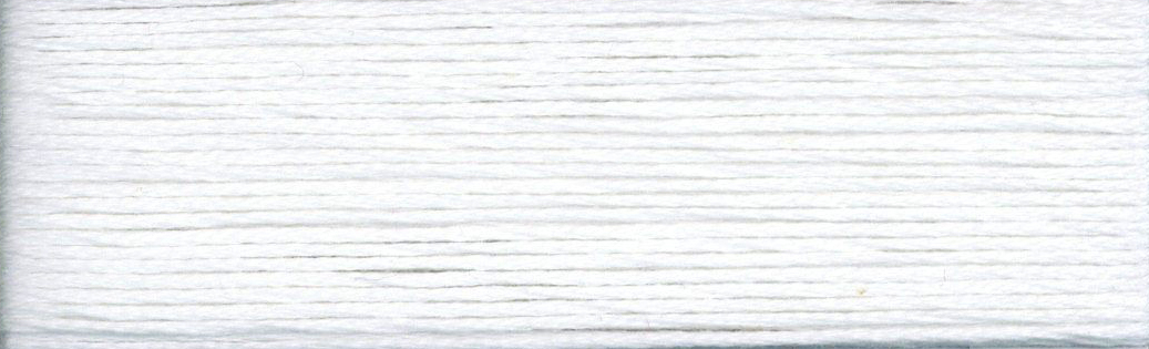 Vivid White 2500 - Cosmo Cotton Embroidery Floss 8m