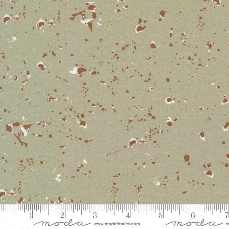 For My Boys Oliver Speckle Sage - Quilt Fabric