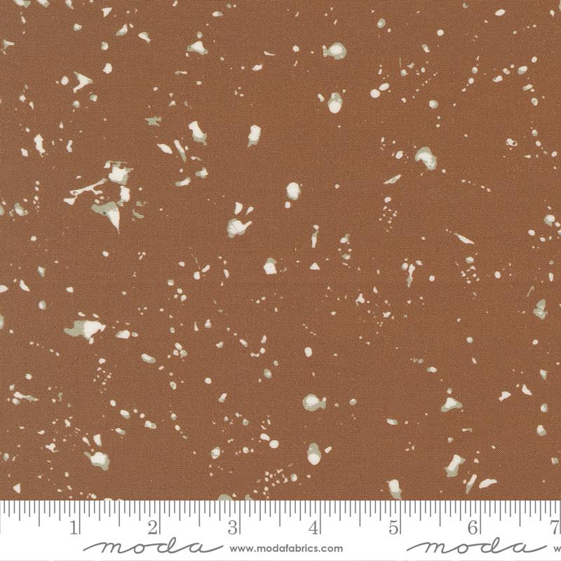 For My Boys Oliver Speckle Cocoa - Quilt Fabric