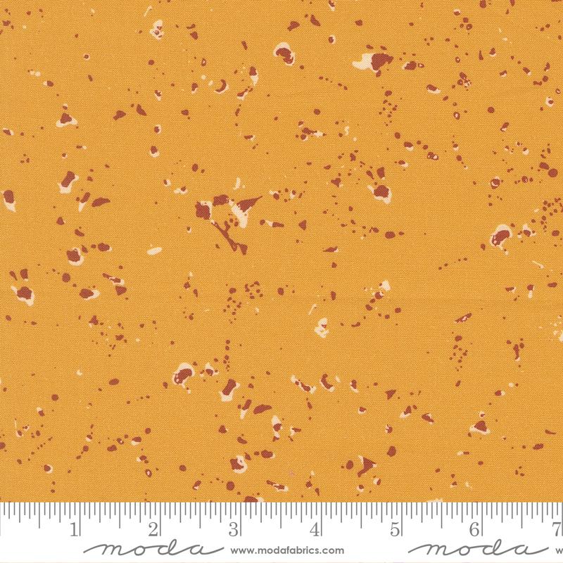 For My Boys Milo Speckle Honey - Quilt Fabric