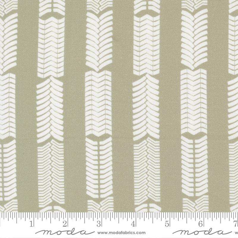 For My Boys Oliver Tracks Sage - Quilt Fabric