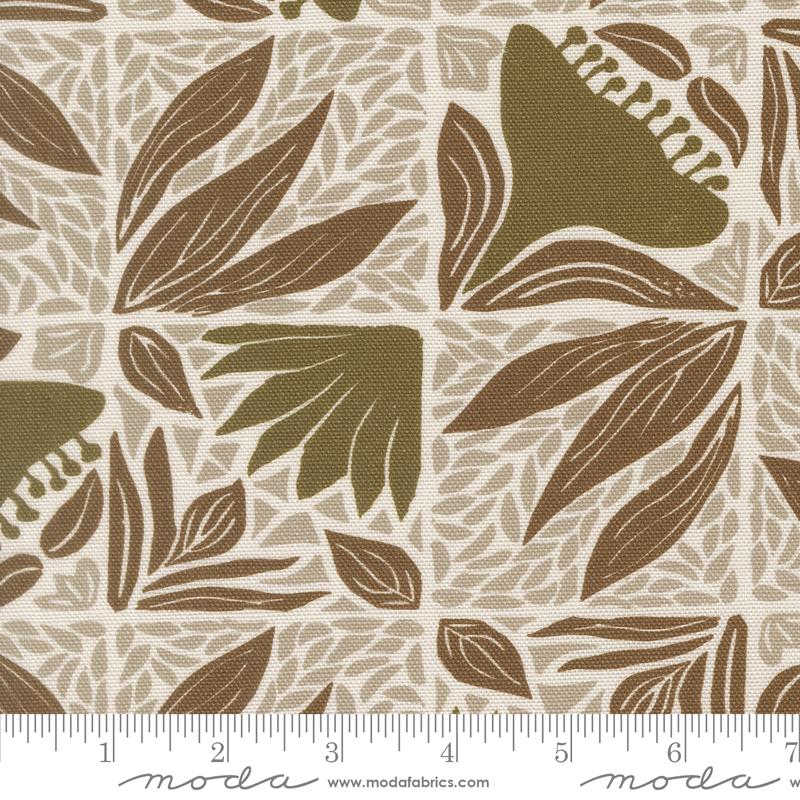 Imprint Canvas Umber - Quilt Fabric