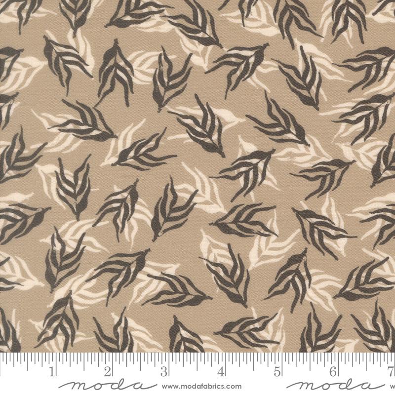 Imprint Dancing Palms Stone - Quilt Fabric