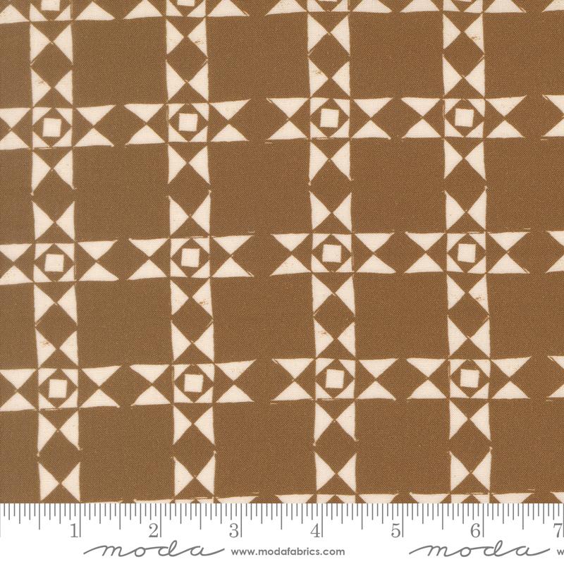 Imprint Relics Umber - Quilt Fabric